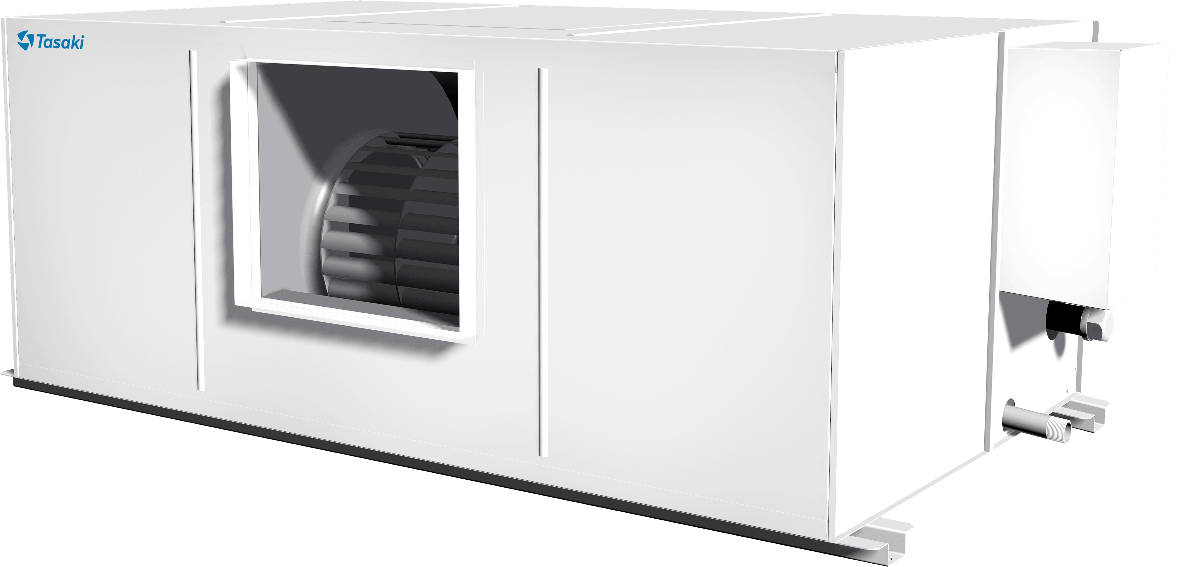เครื่องปรับอากาศต่อท่อลมแบบนอน Chilled Water